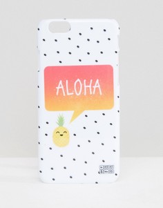 Чехол для iPhone 6 с ананасами Mr Gugu &amp; Miss Go - Белый
