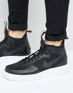 Черные кроссовки средней высоты Nike Air Force 1 Ultraforce 864014-001 - Черный
