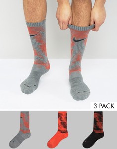 3 пары носков с принтом Nike SX5636-945 - Мульти