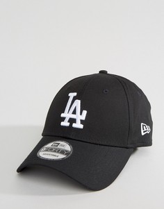 Кепка с регулируемым ремешком New Era 9Forty LA - Черный