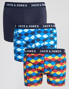 Набор из 3 боксеров-брифов Jack &amp; Jones - Мульти