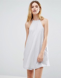 Свободное платье в полоску Native Youth - Мульти