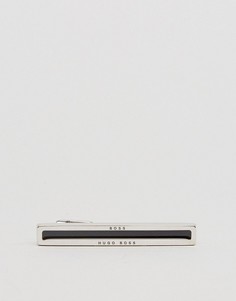 Черный зажим для галстука BOSS by Hugo Boss Tim - Черный