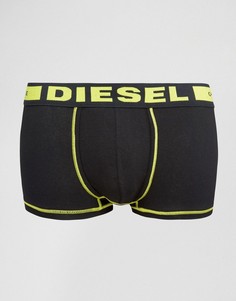 Черно-желтые боксеры-брифы Diesel Hero - Черный