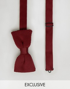 Вязаный галстук-бабочка Noose &amp; Monkey - Красный