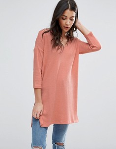 Удлиненный джемпер Vero Moda - Розовый