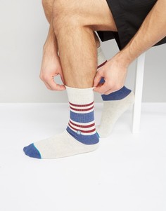 Белые спортивные носки с полосками Stance - Белый