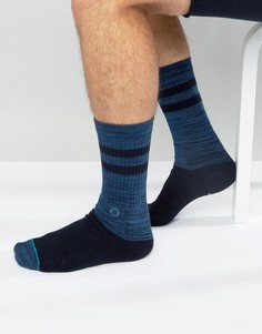 Темно-синие носки в полоску Stance Domain - Темно-синий