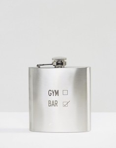 Плоская фляжка Gym/Bar - Мульти Gifts
