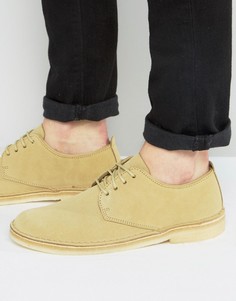 Замшевые дезерты Clarks Orginal London - Бежевый