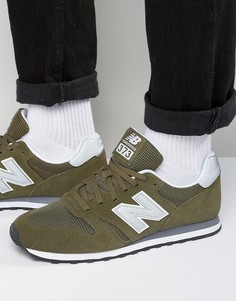 Оливковые кроссовки New Balance Modern Classic 373 ML373OLV - Зеленый
