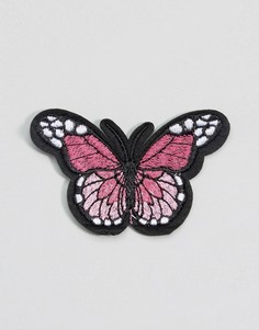 Термоклейкая переводная картинка с бабочкой DesignB London - Мульти