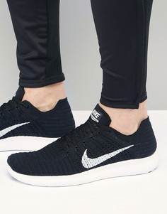 Черные кроссовки Nike Running Free Run Flyknit 831069-001 - Черный