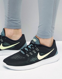 Черные кроссовки Nike Running Free Run 831508-006 - Черный