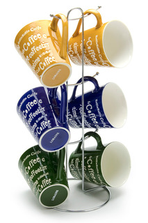 Набор чашек на подставке 7 пр. LORAINE