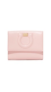 Миниатюрный кошелек Gancini с тиснением Salvatore Ferragamo