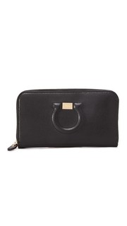 Универсальный кошелек Gancini с тиснением Salvatore Ferragamo