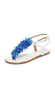 Сандалии на плоской подошве Wild Thing Aquazzura