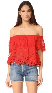 Укороченный кружевной топ Sweet Dreams Free People