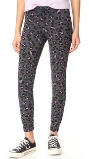Спортивные брюки-скинни с леопардовым принтом Sundry