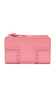Кошелек среднего размера Block T Brogue Tory Burch