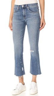 Укороченные расклешенные джинсы RAG & Bone/Jean