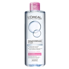 L`OREAL Мицеллярная вода для сухой и чувствительной кожи 400 мл LOreal Paris