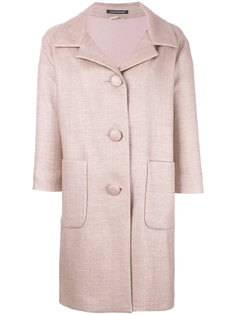 пальто на пуговицах с рукавами три четверти Luisa Cerano