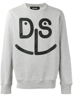 face printed sweatshirt Diesel