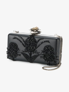 клатч Heart Frame с вышивкой Alexander McQueen