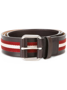 stripe panel belt Bally