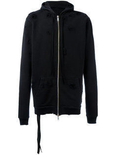 zip up hooded jacket  Unravel Project