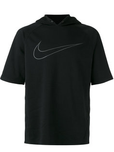 City running short sleeve hoodie Nike