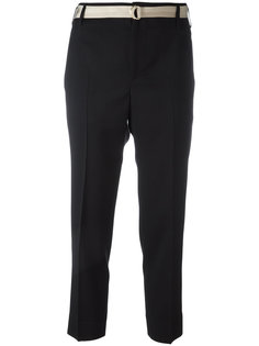 smart belted trousers Incotex
