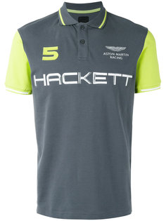 brand print polo shirt  Hackett