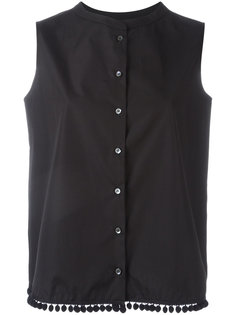 pom pom trim top Aspesi