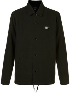 embroidered logo jacket Obey