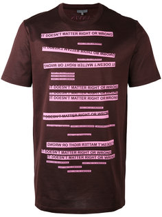 word print T-shirt  Lanvin