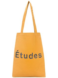 сумка-тоут с принтом-логотипом Études