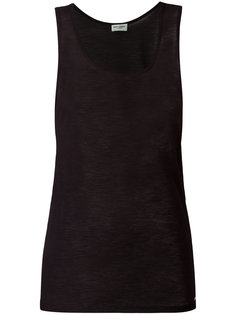 прозрачный топ Saint Laurent