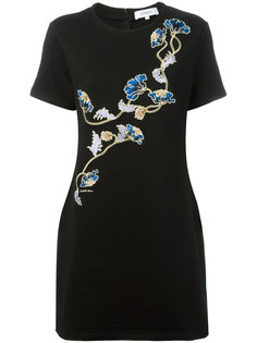 floral embroidered T-shirt dress Carven