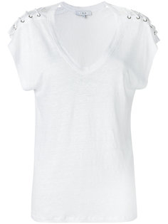 laced sleeve T-shirt Iro