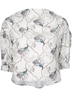 cropped floral print blouse 08Sircus