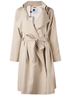 belted trench coat Blumarine