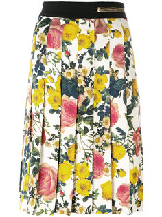 contrast prints midi skirt Fausto Puglisi