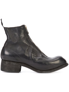 front zip boots Guidi