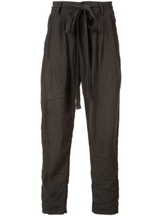 drop-crotch trousers Ziggy Chen