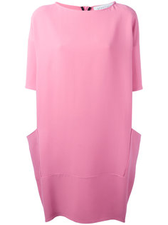 draped back shift dress Gianluca Capannolo