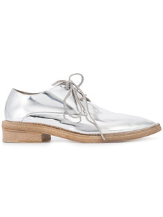metallic lace-up shoes Marsèll