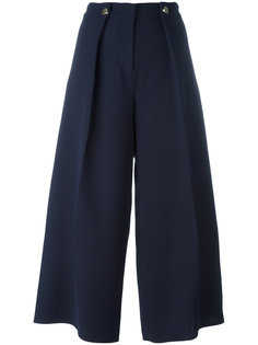 cropped culottes Victoria Victoria Beckham
